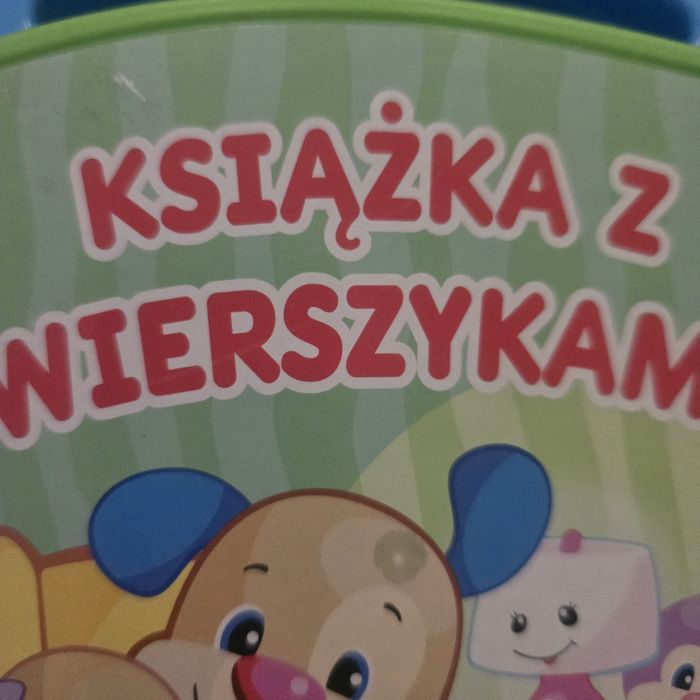 Książka z wierszykami Fisher Price