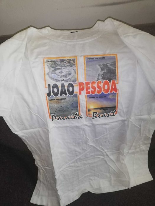 T-shirts Throttleman e João Pessoa (Brasil)