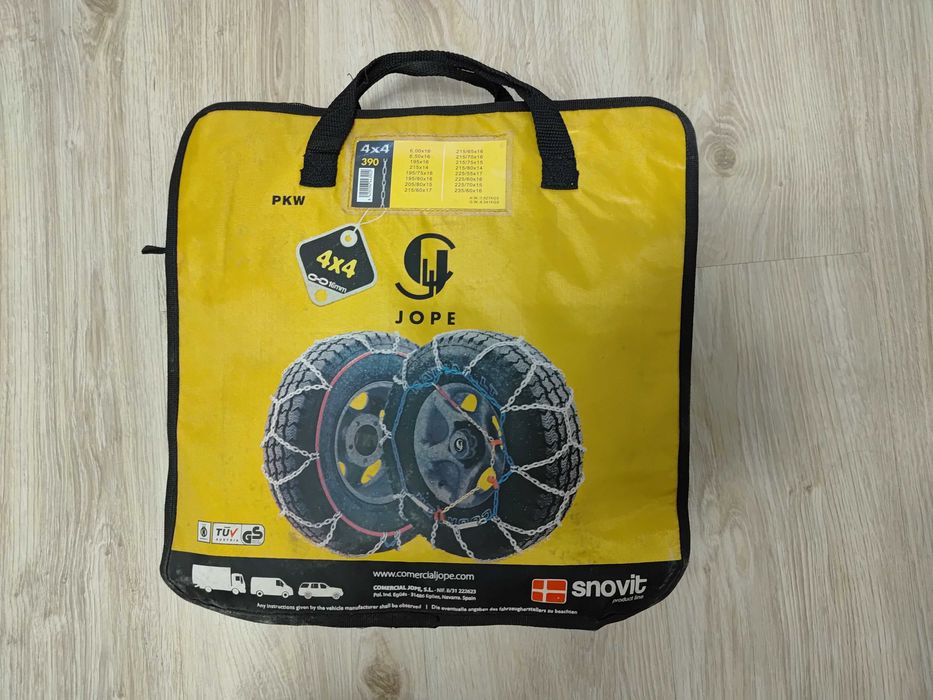 łańcuchy śniegowe używane