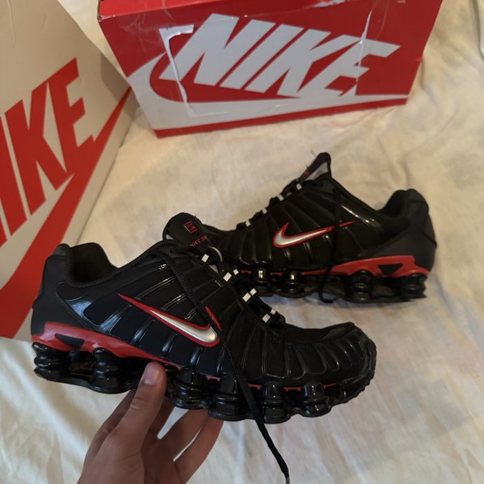 Кросівки Nike Shox TL Black Red Оригінал (CN0151-003) Найк Шокс ТЛ • Розмір 43 (27.5 см)
