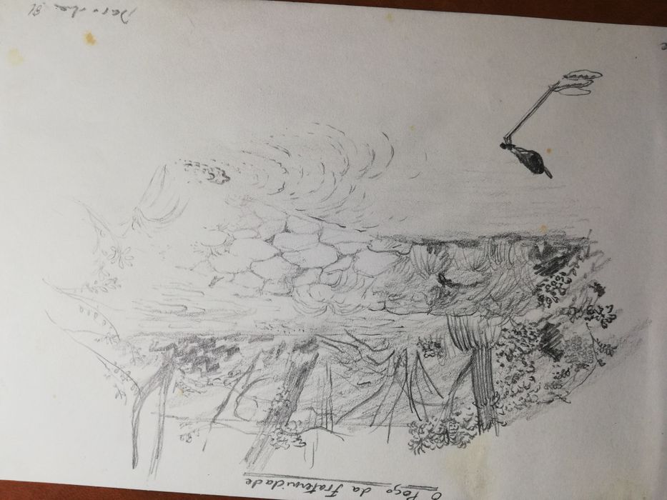 Desenho do Pintor José Luiz da Rocha - Darocha