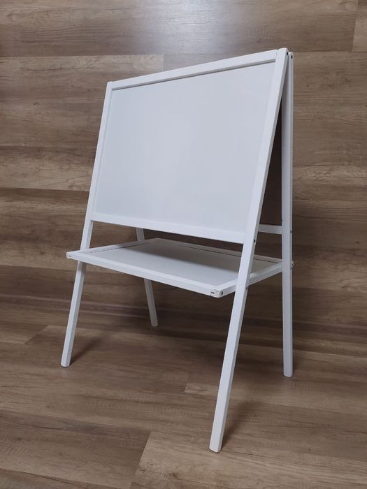 Мольберт дитячий магнітний двохсторонній на 4-х ніжках, поличка, 3в1.