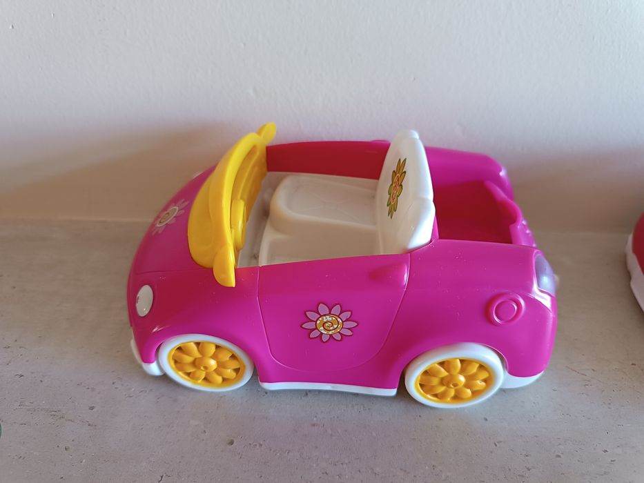 Carros e barco lancha Pinypon várias cores