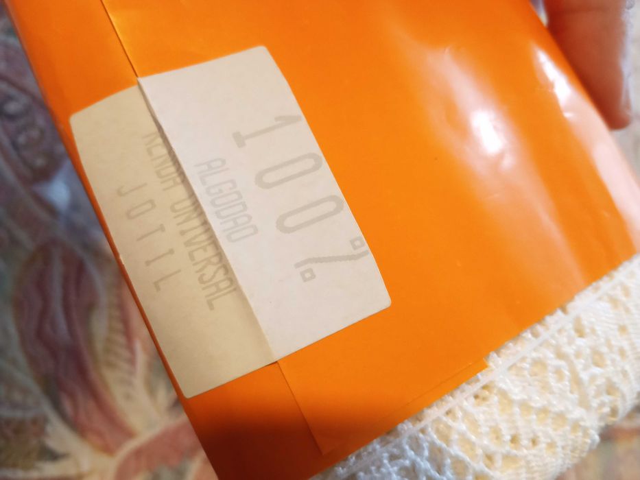 10 metros renda algodão