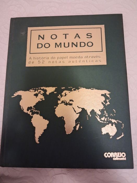 Álbum Coleção "Notas do Mundo" (Correio da Manhã) – Completo / 52 Notas Autênticas