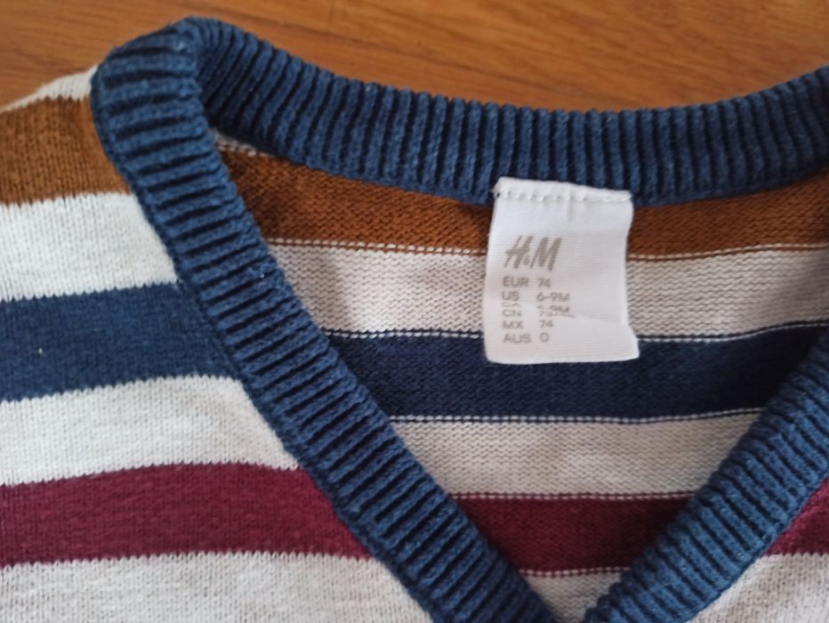 Sweterek H&m, rozm. 74