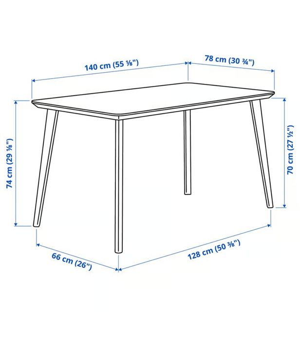 Stół Ikea Lisabo
