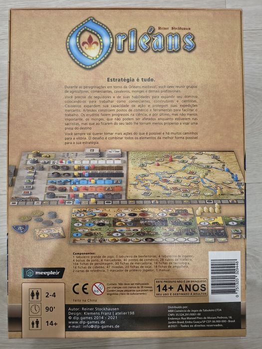 Orléans - Jogo de tabuleiro