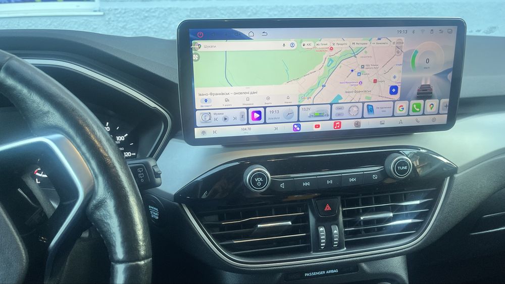 Магнітола андроід 16 для Ford Escape /Kyga 2019-24