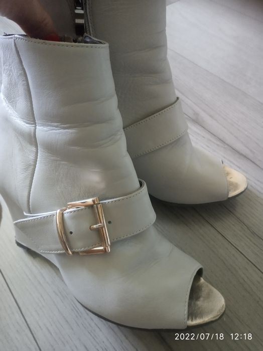 Buty skórzane damskie 38