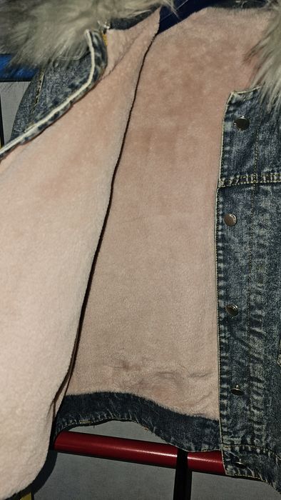 Джинсова тепла куртка