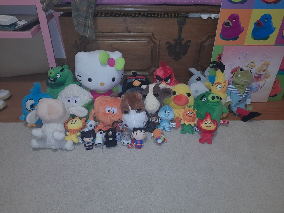 31 peluches novos  - PREÇO BOMBÁSTICO!!!
