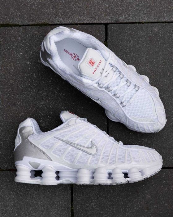 !SALE! Nike Shox TL White 36 37 38 39 40 41 42 43 44 45 46 найк шокс