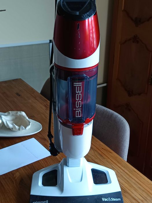 Aspirador 2 em 1, sistema vac&Steam da Bissell