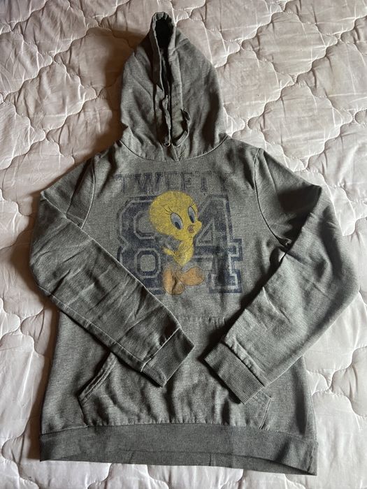 Sweat cinzenta com estampa