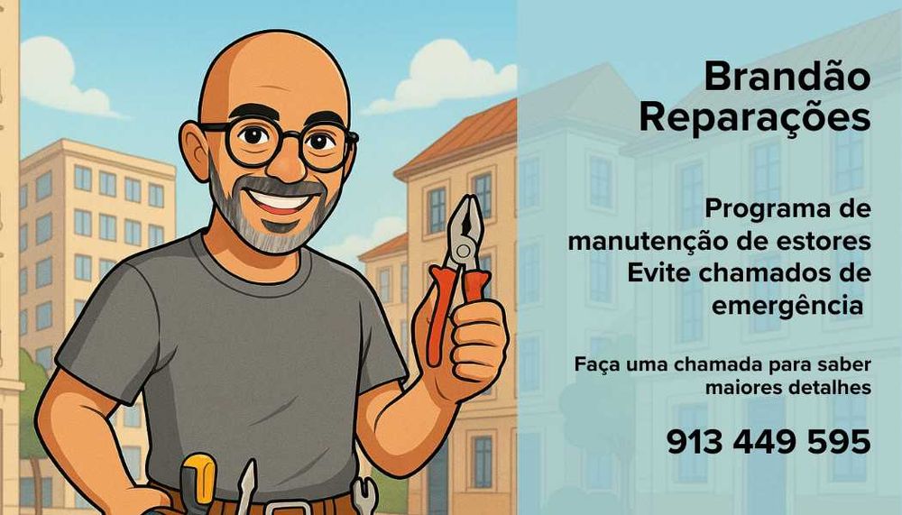 Serviços de estores - evite chamados caríssimos de emergência