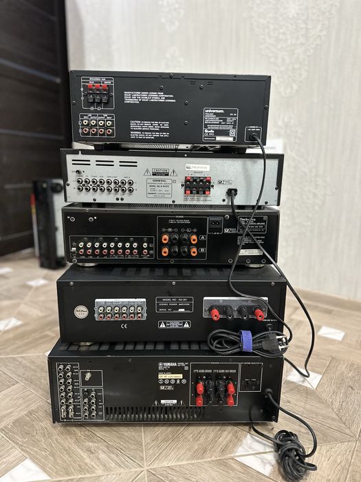 Підсилювач комплект universum yamaha onkyo technics conrad