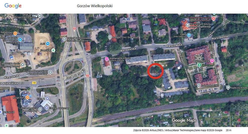 garaż murowany, wolnostojący Gorzów Wlkp. ul.Warszawska-wynajem
