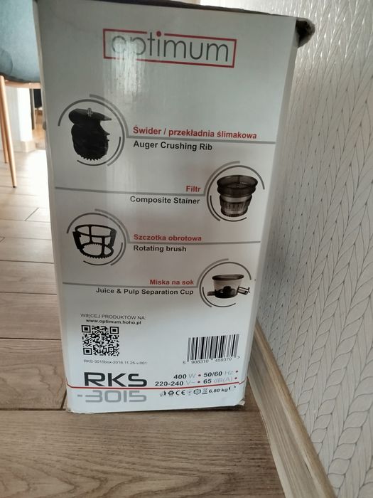 Wyciskarka wolnoobrotowa