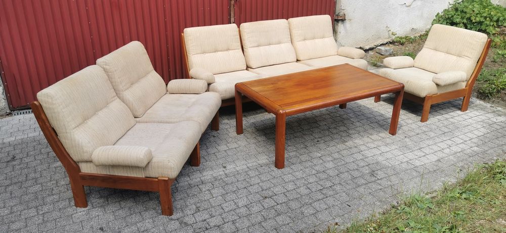 Duński komplet modułowy. Design. Lata 60'te..