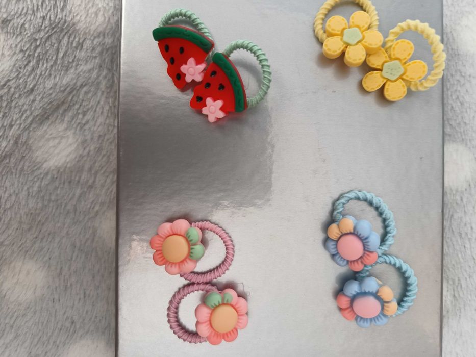 Gumki do włosów dla dziewczynki