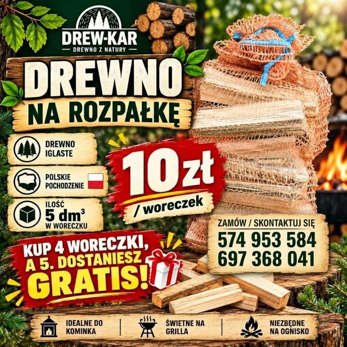 Drewno rozpalkowe