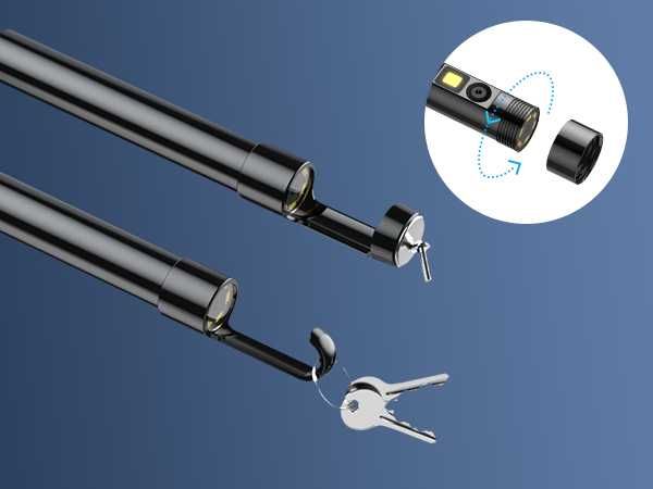 Endoskop Kamera Inspekcyjna DEPSTECH DS520TL Trzy kamery 5m