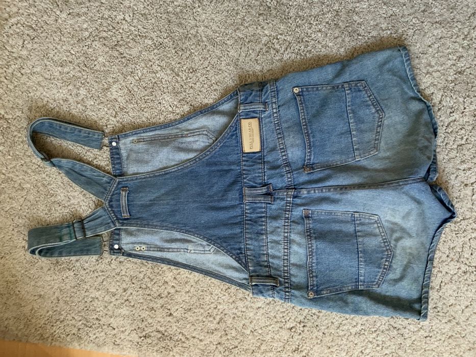 Jardineiras de ganga Pull