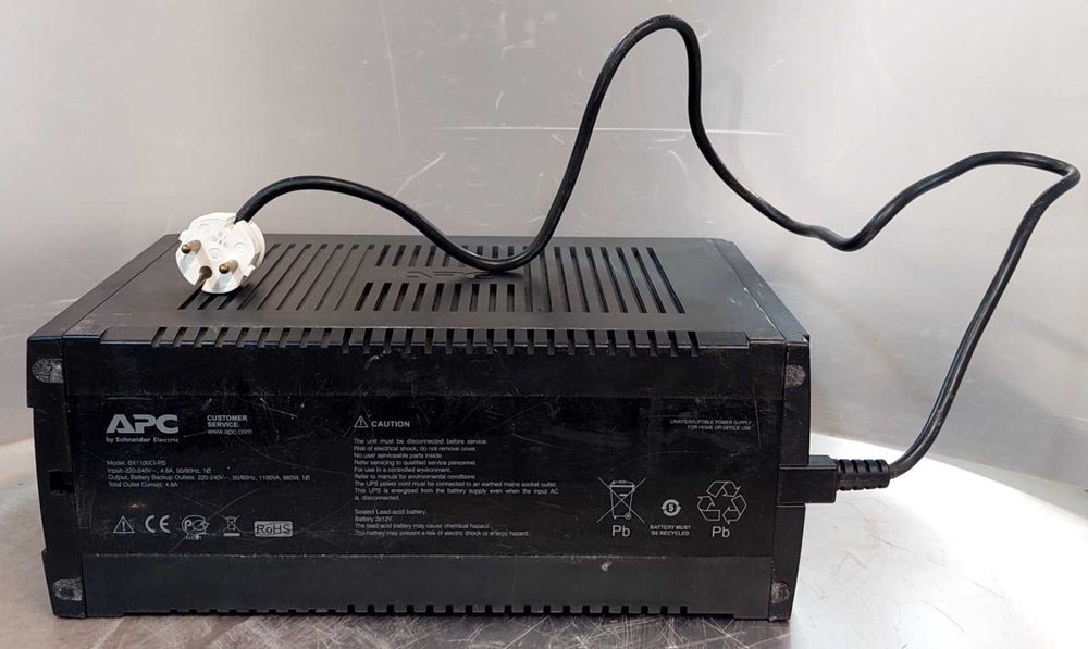 ДБЖ APC Back-UPS 1100VA (BX1100CI-RS)з 2 б/в акумуляторами(ибп25)