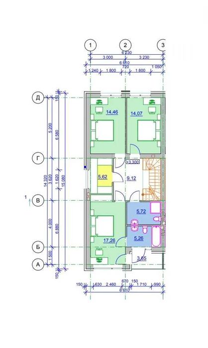 Продаж Дуплекса з гаражем - 154м2, ділянка - 3,6сот.