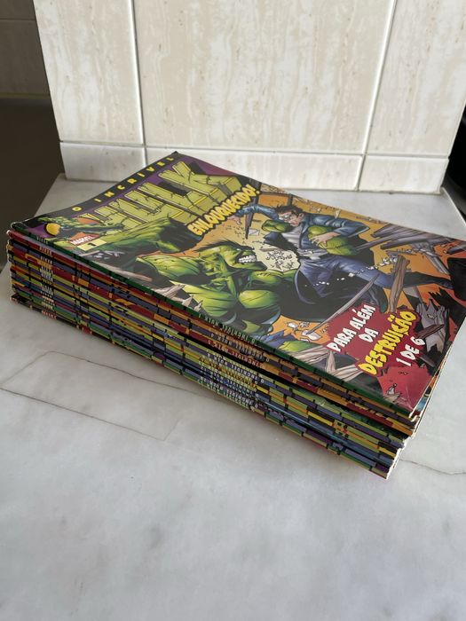 O incrivel Hulk Marvel Coleção completa Banda Desenhada Marvel 2023