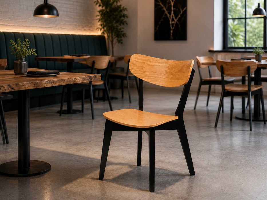 Krzesło KR 17 do domu, jadalni, restauracji, lokalu, sali weselnej - PRODUCENT