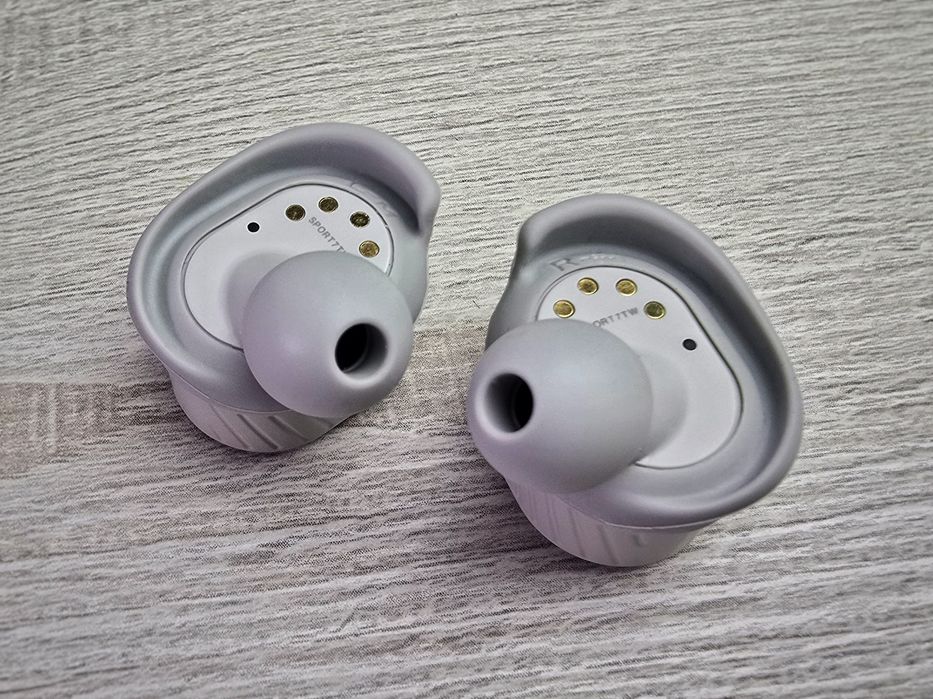 Бездротові вологостійкі навушники Audio-Technica (ATH-SPORT7TW) Gray