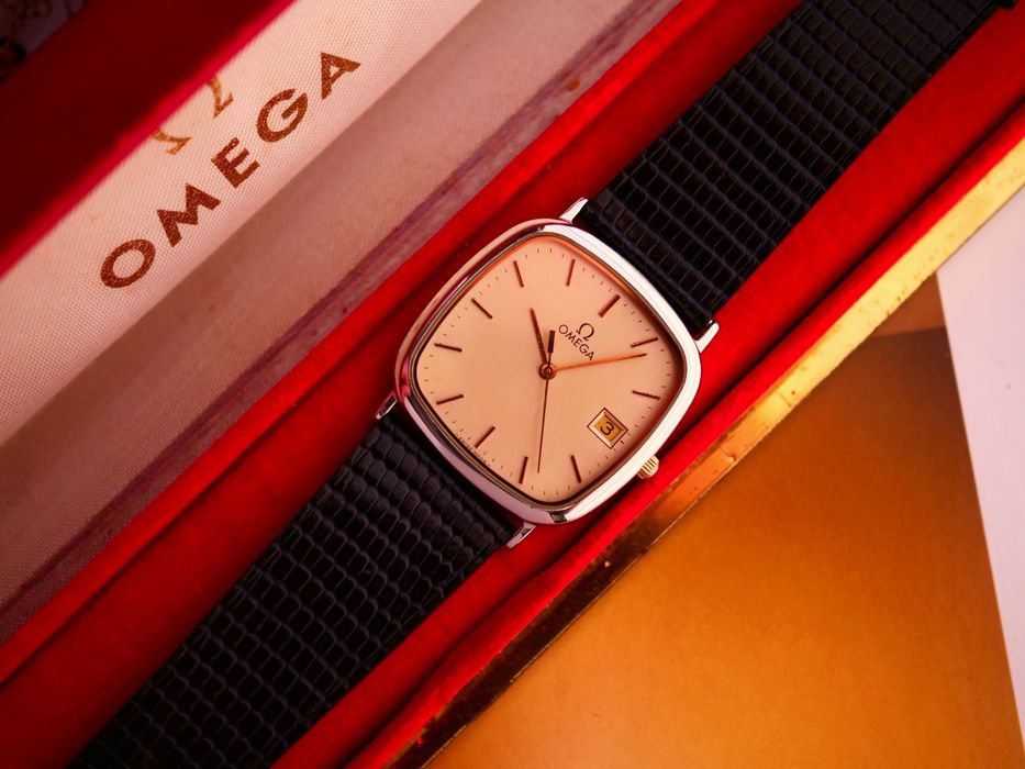Omega De Ville zegarek unisex quartz 1984r swiss  made zegarek szwajc