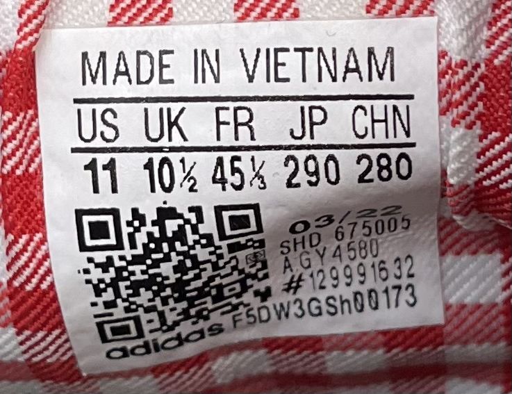 Adidas campus retro vermelhas