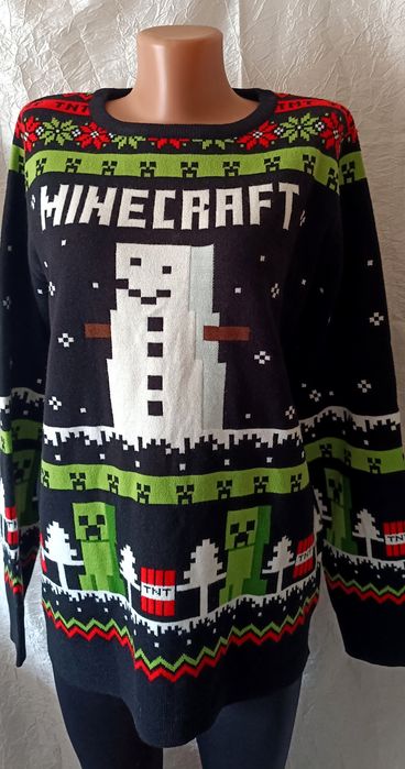 Оригинальный свитер Minecraft