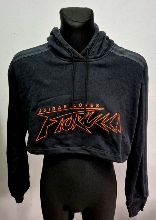 ADIDAS roz. 38 M bawelniana bluza sportowa z kapturem