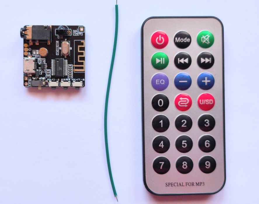 Moduł Bluetooth 5.0 MicroUSB - STEREO HiFi + PILOT IR