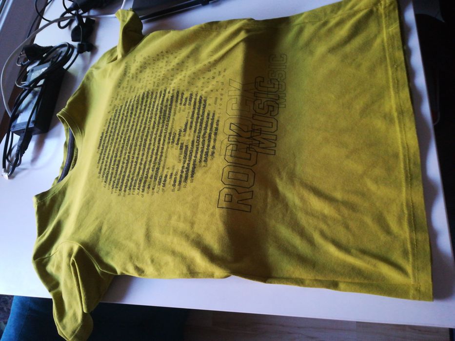 Koszulka zielona t-shirt 146-152