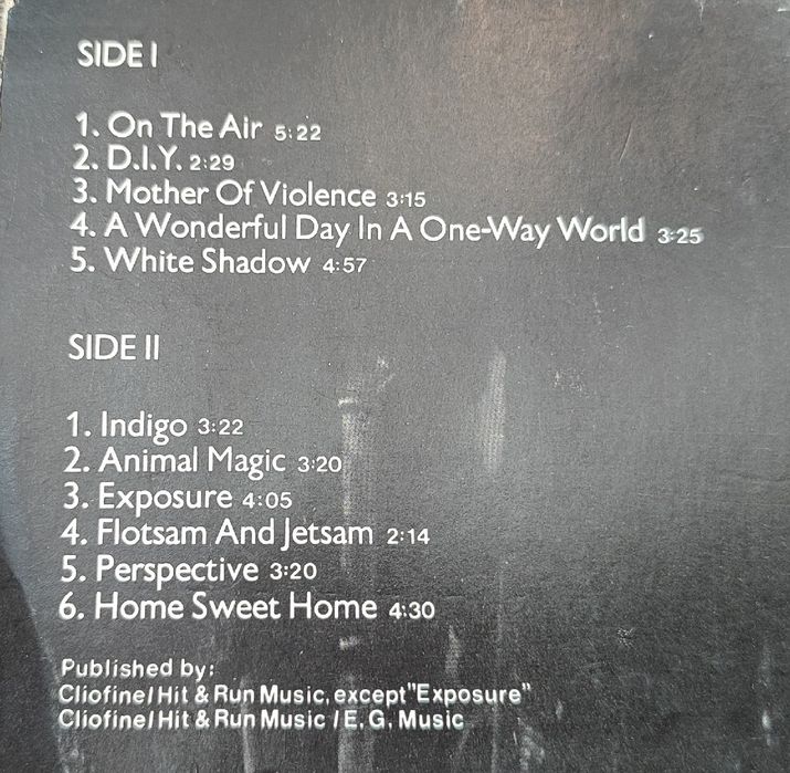 Peter Gabriel - 2 (the scratch) winyl