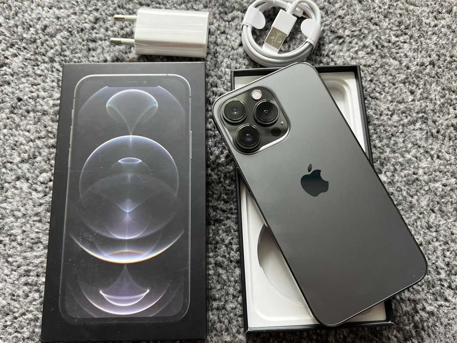 iPhone 13 Pro 128GB SPACE GREY SZARY Grafitowy Bat96% IDEALNY Gwarancj
