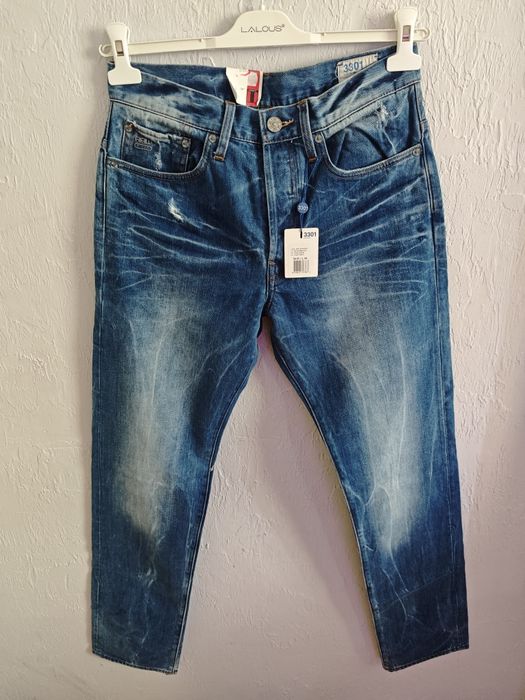 Nowe męskie jeansy G-star Raw 3301 Straight W31 L34