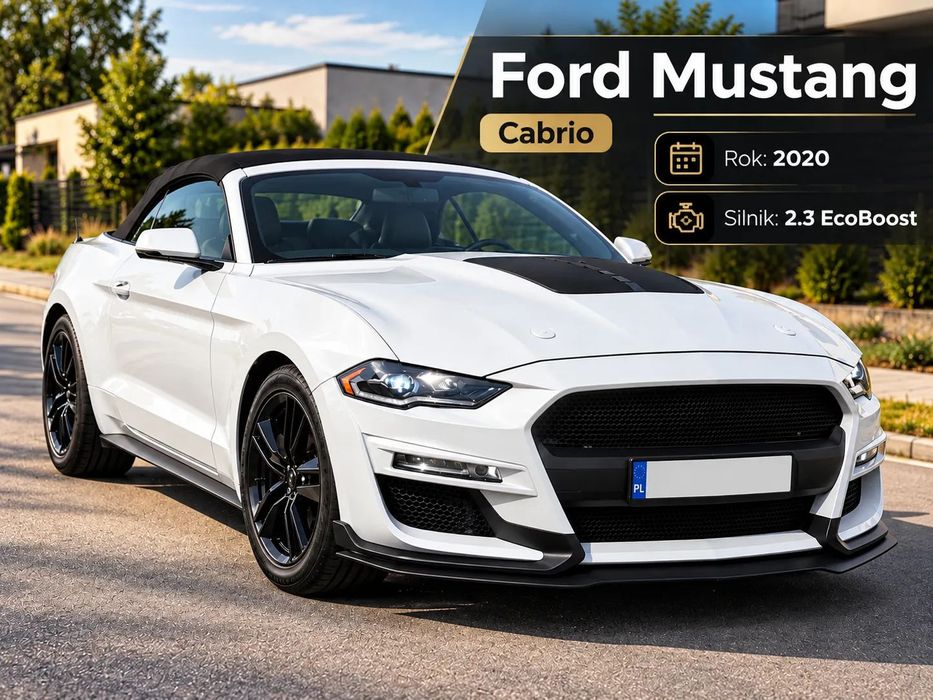 Ford Mustang Zarejestrowany, Gotowy do jazdy, Po serwisie, Nowy akumulator