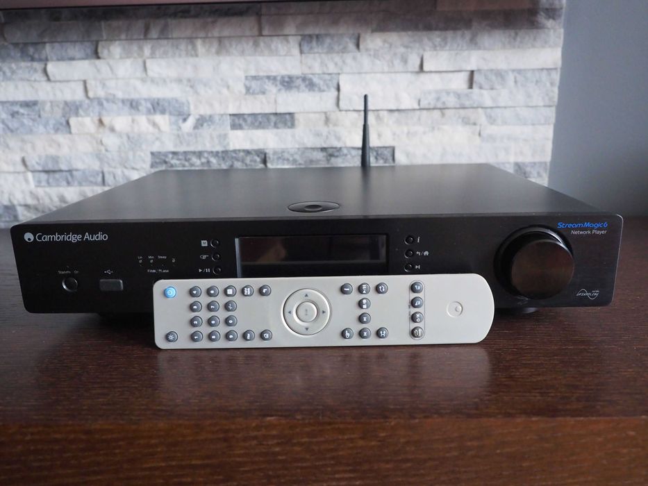 Cambridge Audio Stream Magic 6 DAC odtwarzacz sieciowy WM8740 Spotify