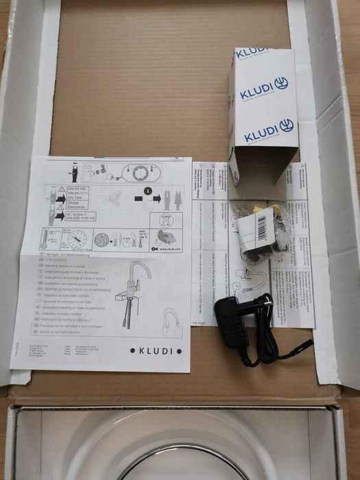 Nowa bateria kuchenna KLUDI E-GO 230V Hybrydowa