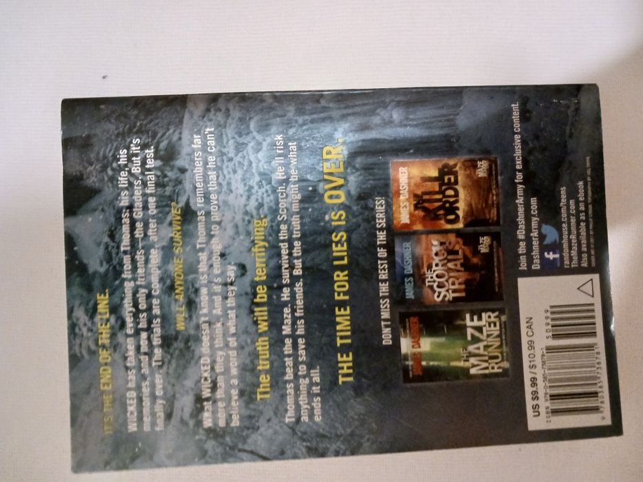 The death cure - James Dashner