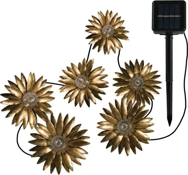 На сонячних панелях освітлення