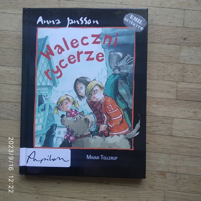 Zestaw książek Emil detektyw "Waleczni rycerze" i "Pieniądze klasowe"