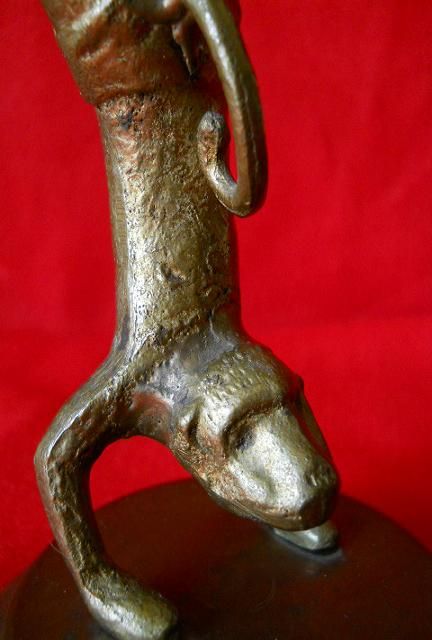 Винтажные статуэтки-латунь, дерево