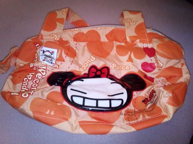 Mala PUCCA cor de laranja